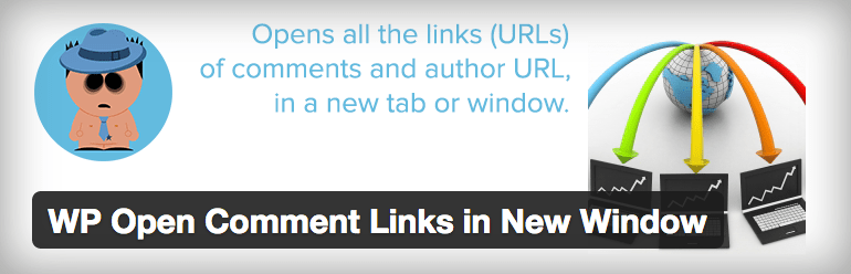 WP Open Comment Links in New Window
